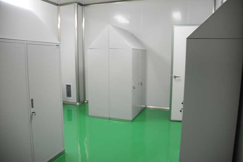 Locker room