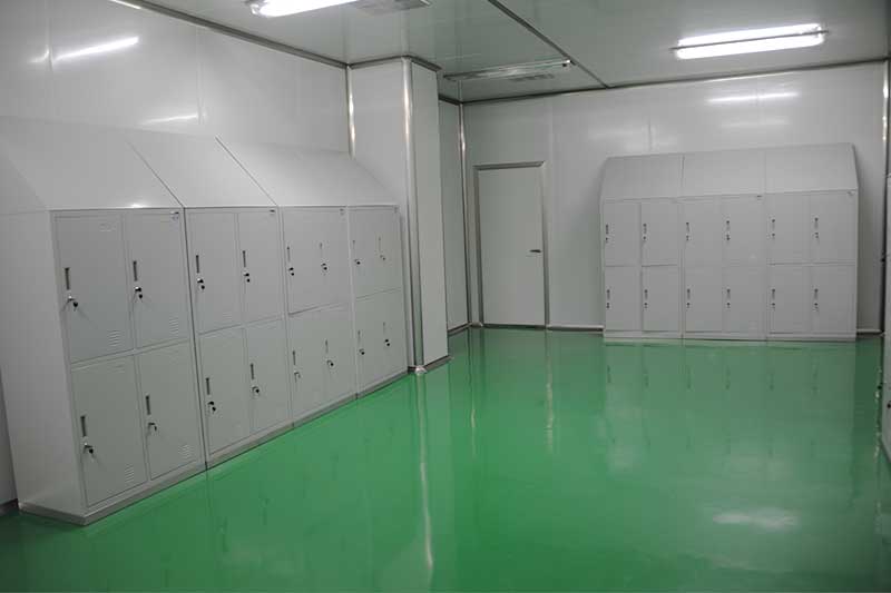 Locker room